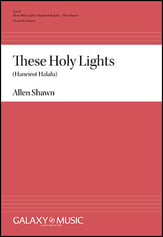 These Holy Lights SA choral sheet music cover